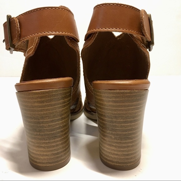 Bella Vita Viv Italy Leather Block Heel Sandals 5M - Picture 6 of 16